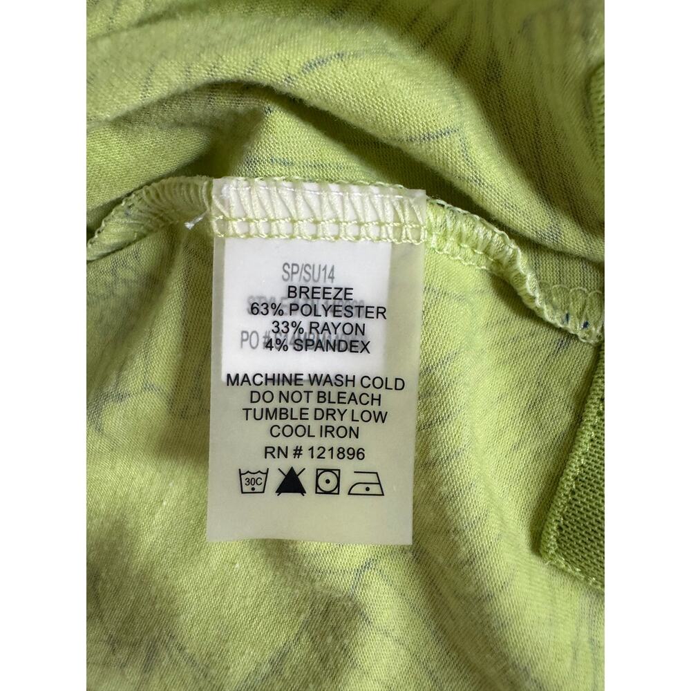 Title Nine Lime Green Floral Mini Dress - Picture 8 of 9